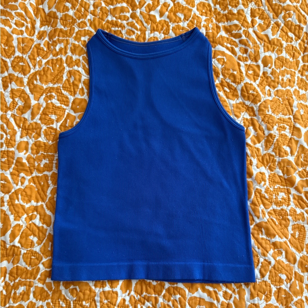 intimately free people blue tank top